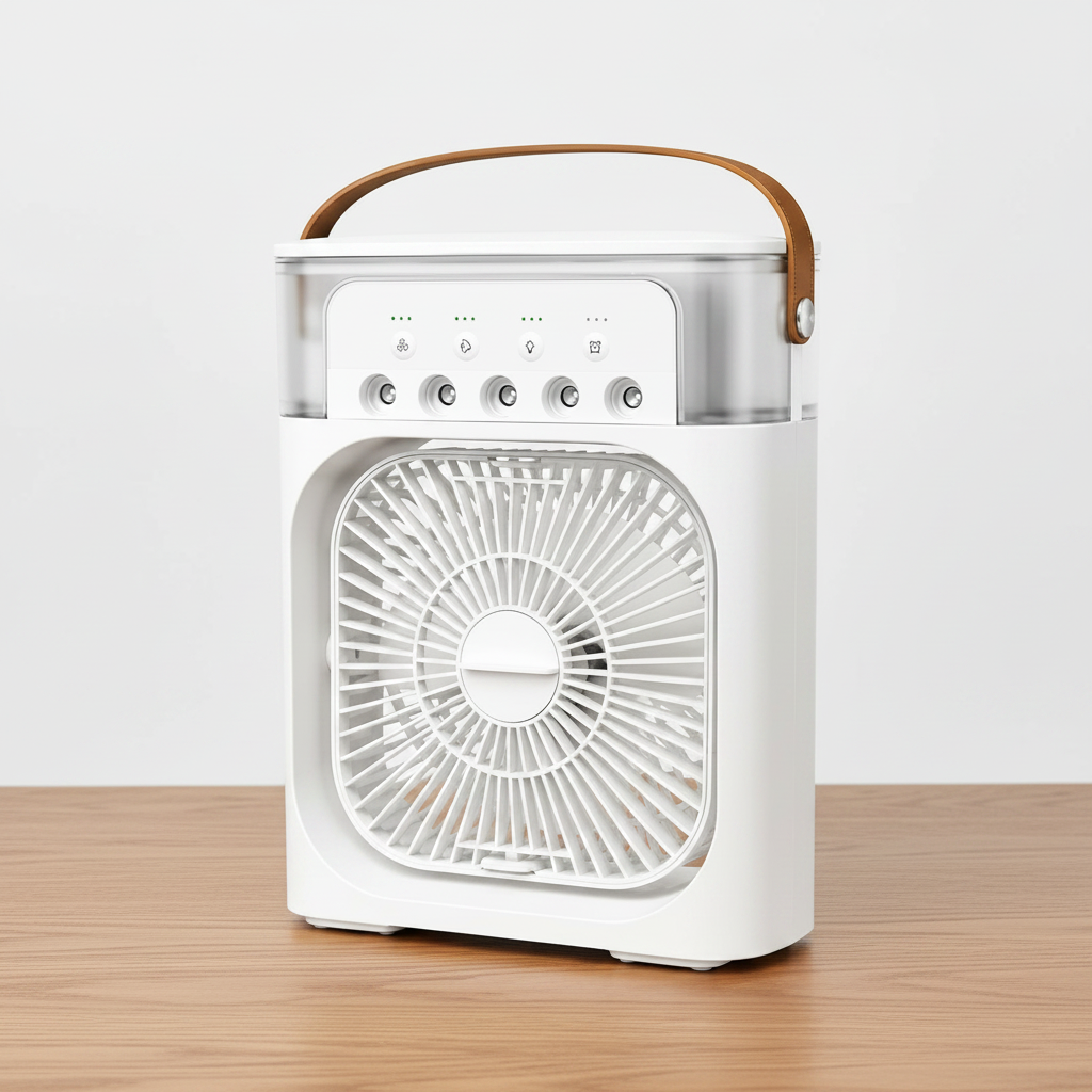 Pablo fan 3 in 1 Fan Air Conditioner Household Mini Air Cooler LED night light Humidifier Air Adjustment Fan