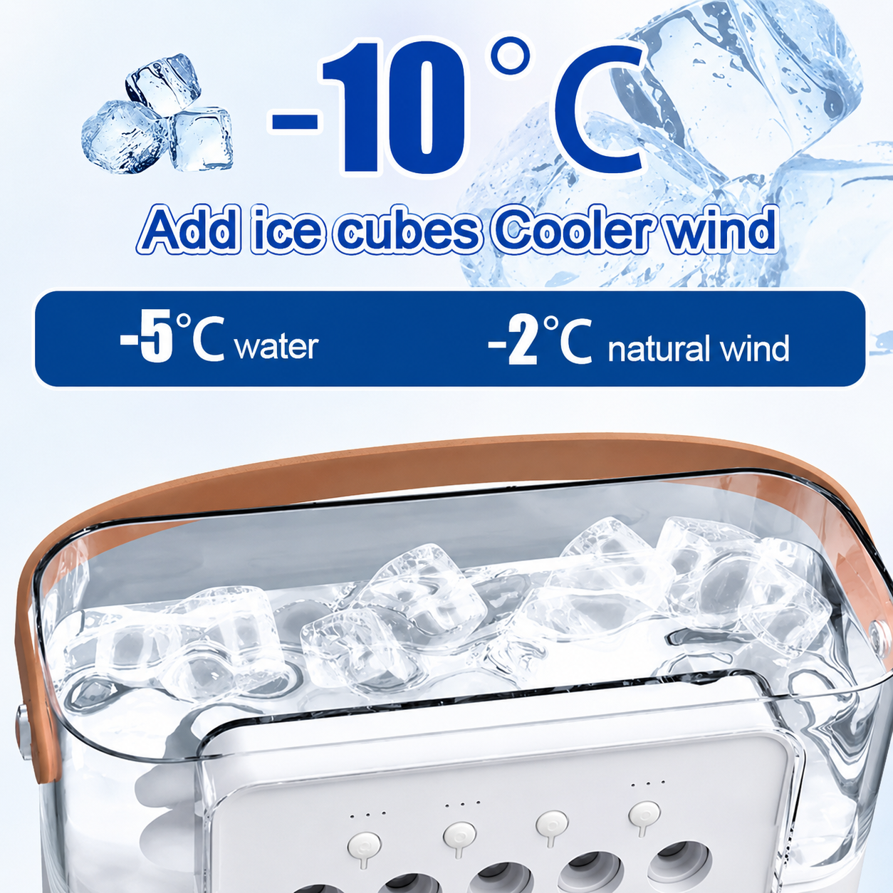 Pablo fan 3 in 1 Fan Air Conditioner Household Mini Air Cooler LED night light Humidifier Air Adjustment Fan